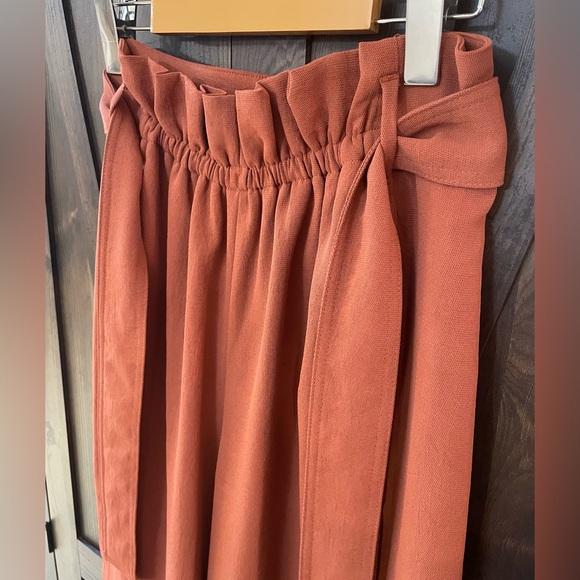 Wilfred Aritzia Terracotta Paperbag Pants - Picture 7 of 9